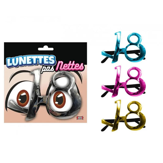 Lunettes Métalliques - 18 Ans (Coloris au choix)