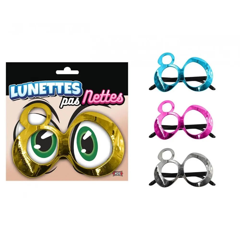 Lunettes Métalliques - 80 Ans (Coloris au choix)