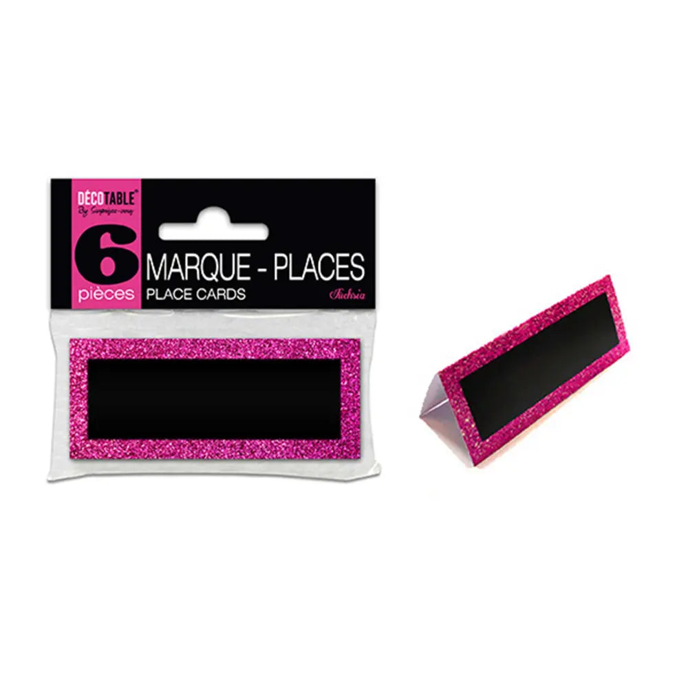 6 Marque Places - Fuchsia