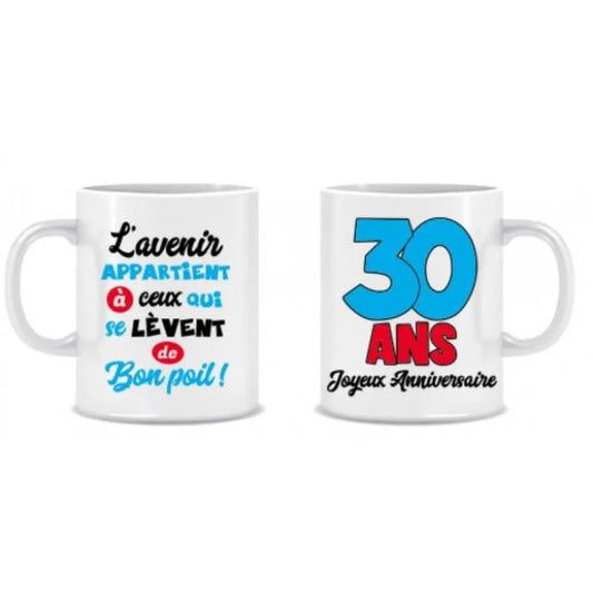 Mug Anniversaire Mixte - 30 Ans