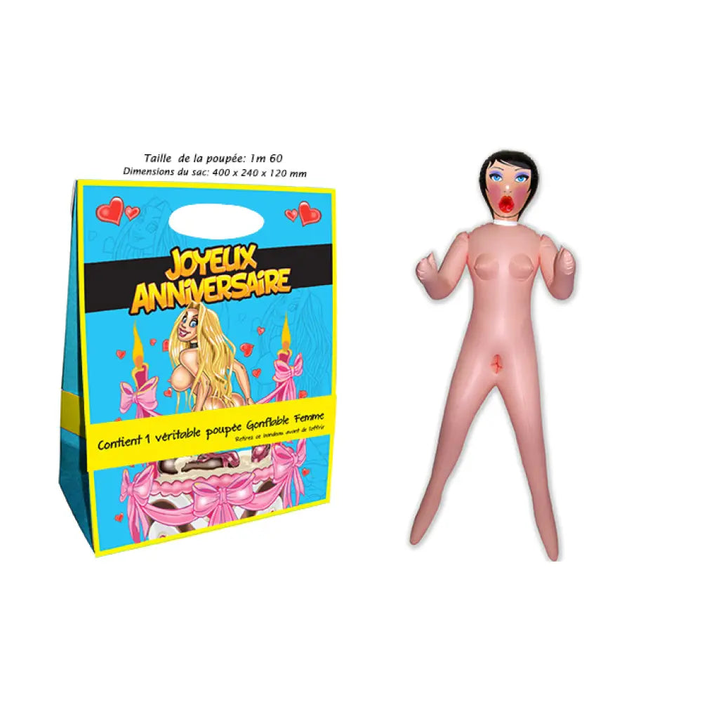 Poupée Gonflable Femme 1,60m - Pour Anniversaire Homme