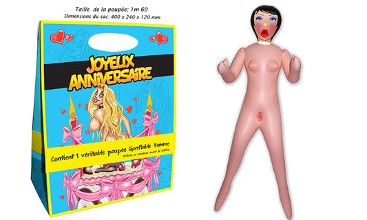 Poupée gonflable femme (Anniversaire Homme)