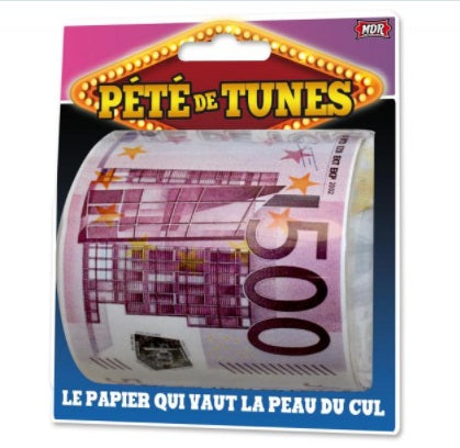 Papier toilette Pété de tunes