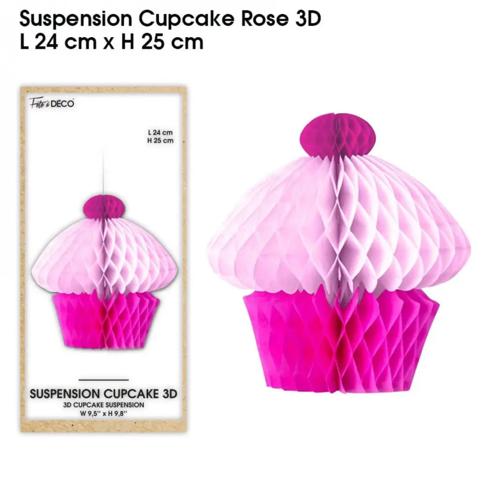 Suspension 3D - Cupcake