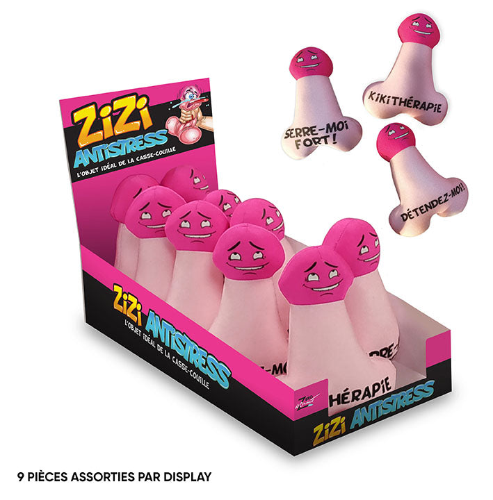 Zizi anti-stress (vendu par 9 pcs)