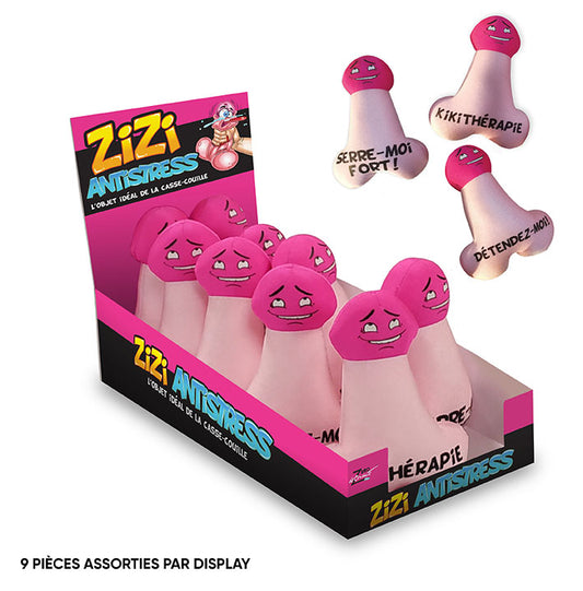 Zizi anti-stress (vendu par 9 pcs)