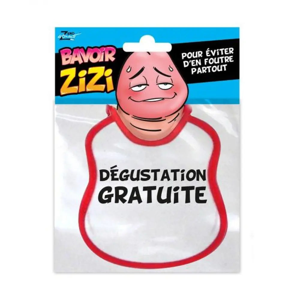Bavoir Zizi "Dégustation Gratuite"