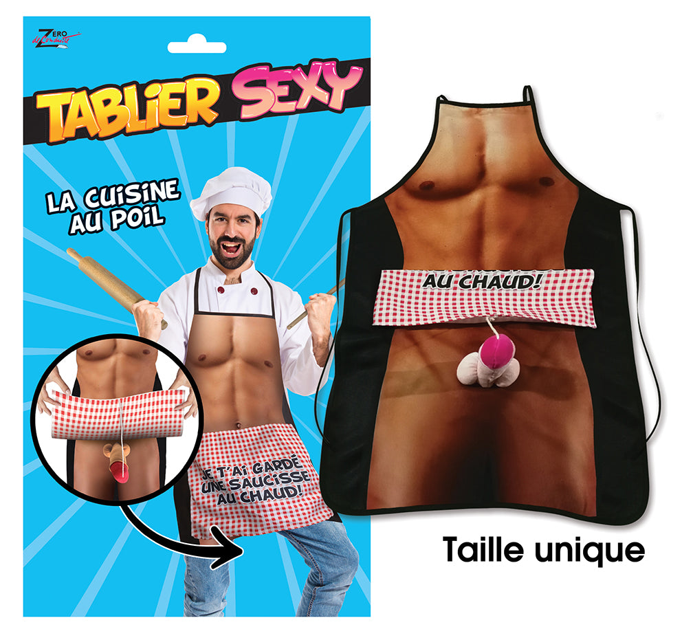 Tablier sexy homme