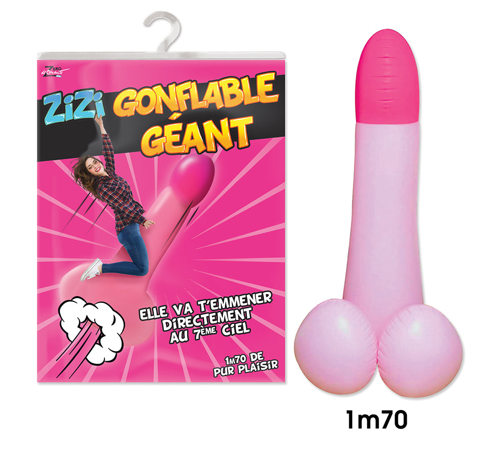 Zizi gonflable géant