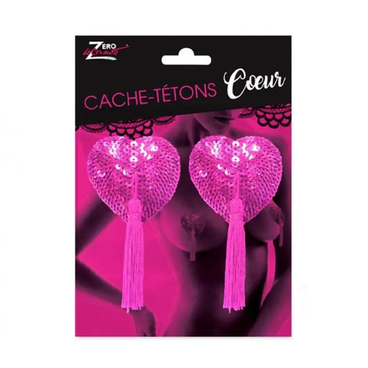 Cache-tétons Coeur