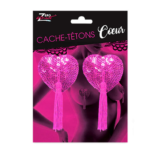 Cache-tétons Coeur