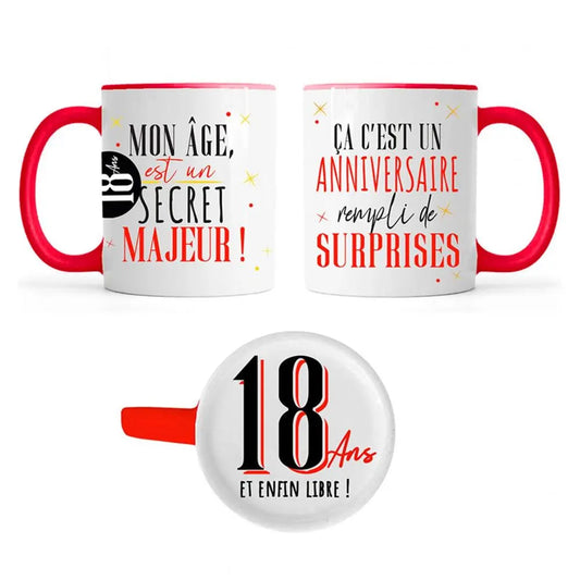 Mug - 18 Ans