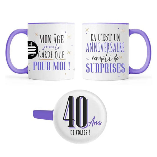 Mug - 40 Ans