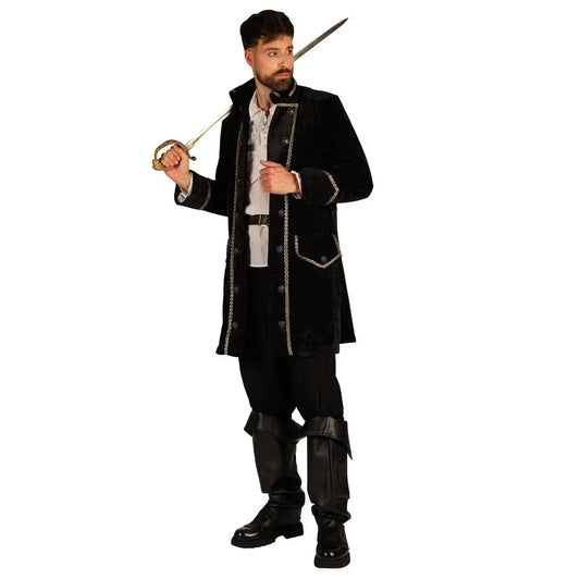 Veste Homme ''Seigneur Boucanier ", Noir - M