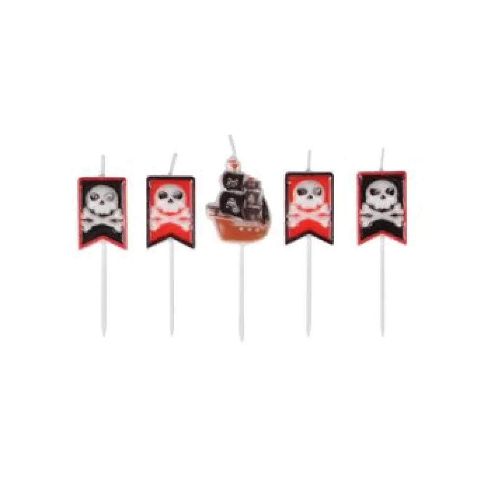 5 Bougies Pirates "Anniversaire"