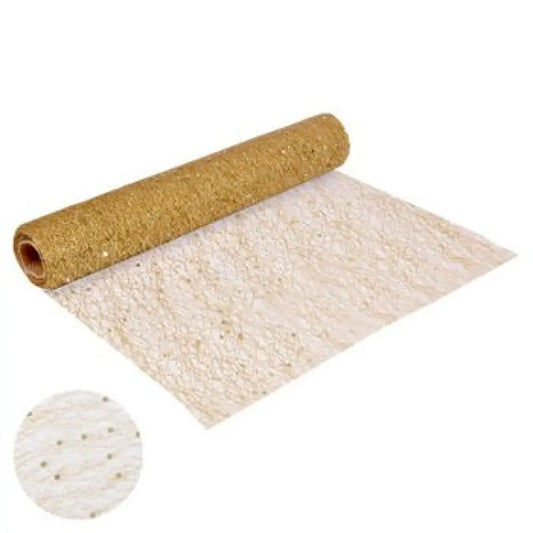 Chemin de Table 30cmx4m - Sequins Or