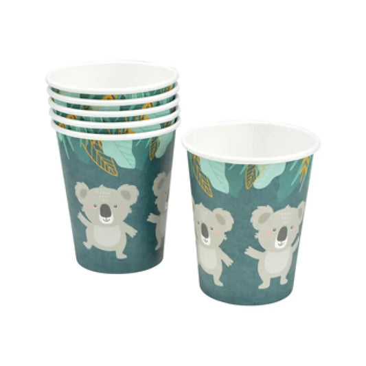 6 Gobelets en Carton 23cl - Koala