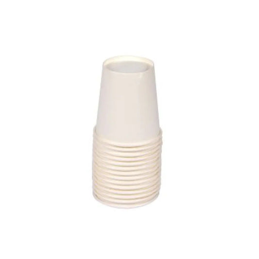 50 Gobelets en Carton 20cl - BLANC