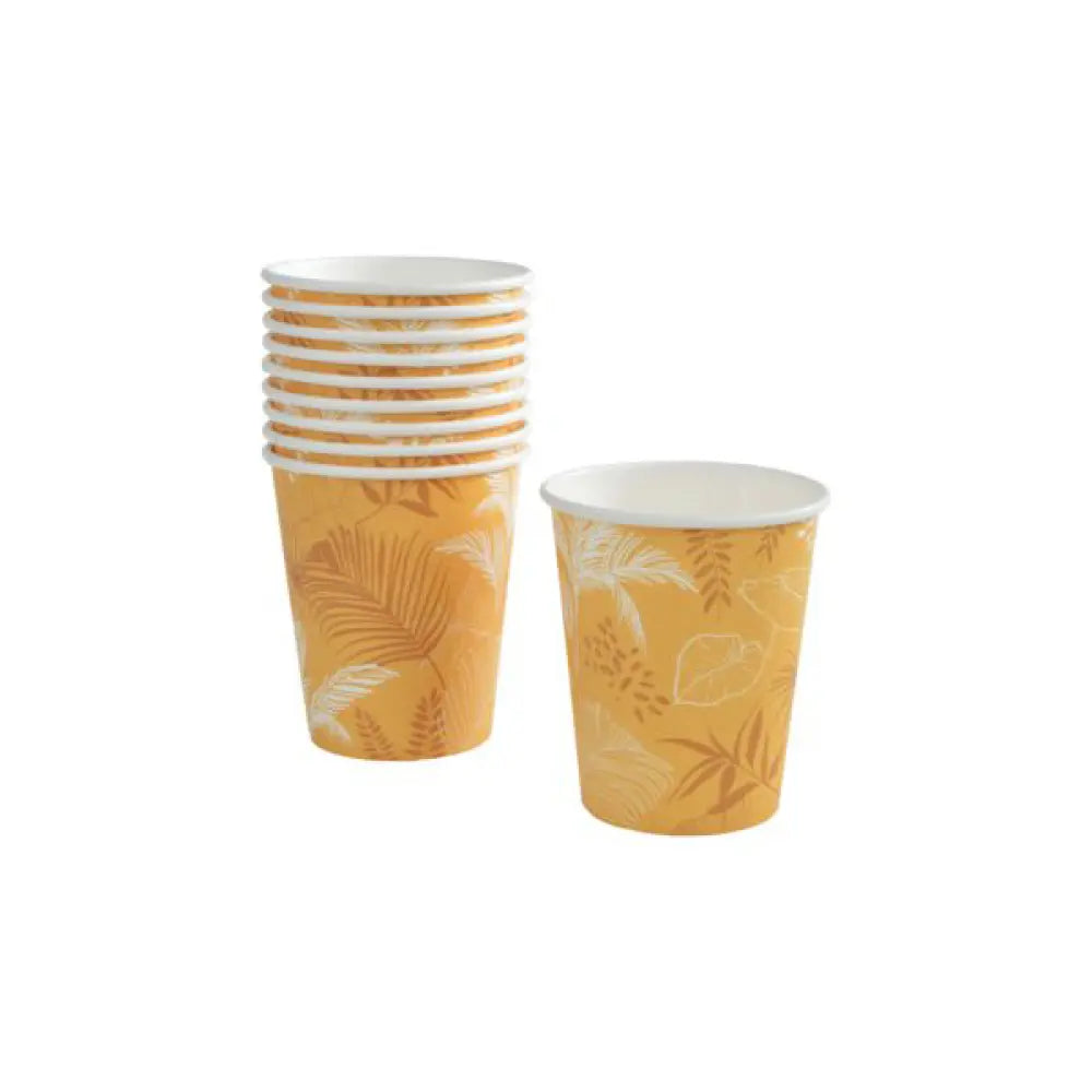 10 Gobelets en Carton 23cl - Exotic Mood