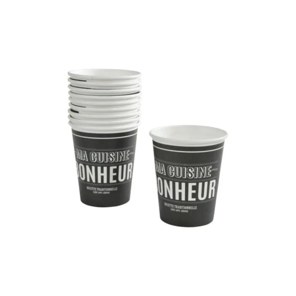 10 Gobelets en Carton 23cl - Cuisine Maison