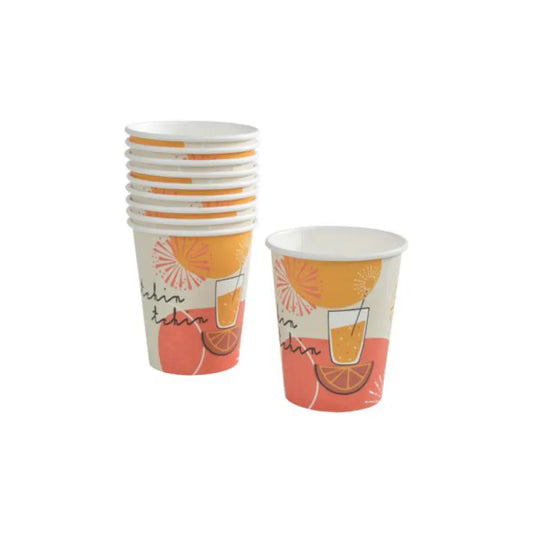 10 Gobelets en Carton 23cl - Tchin Tchin