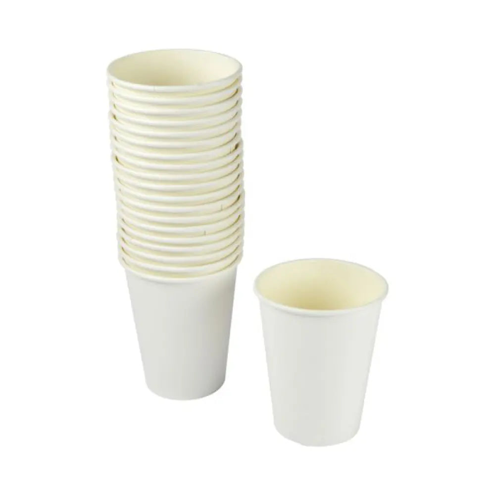 20 Gobelets à Bière en Carton 35cl - BLANC