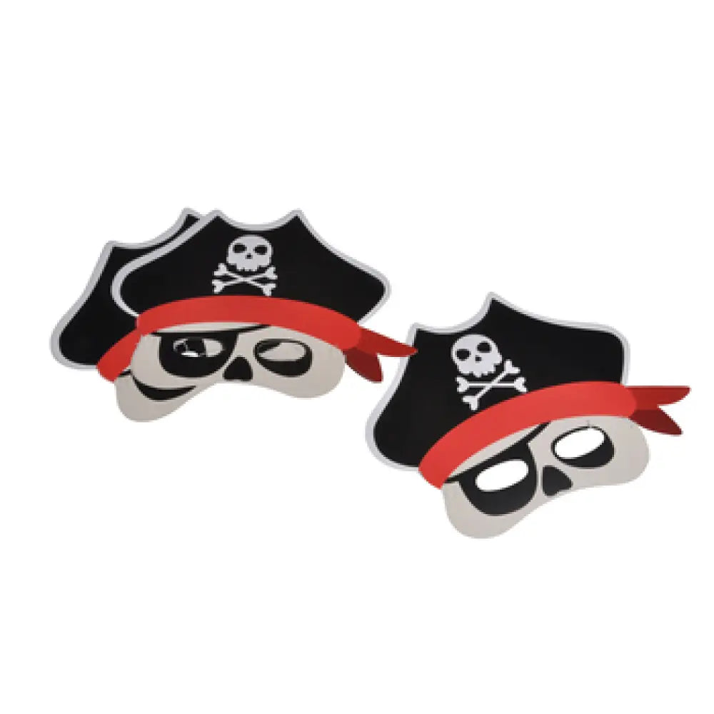 6 Masques en Carton - Pirates