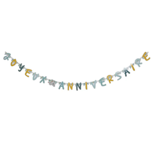 Guirlande ''Joyeux Anniversaire'' 2,2m - Koala