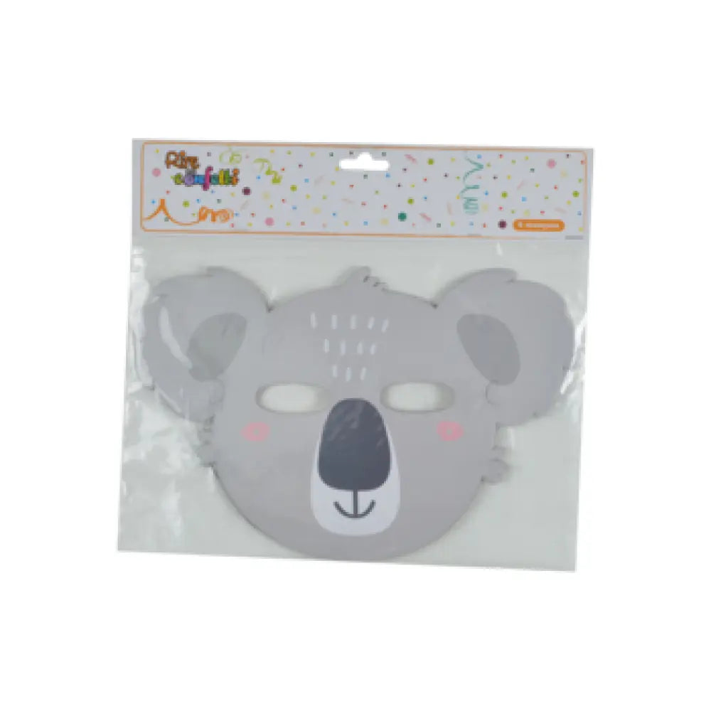 6 Masques en Carton - Koala