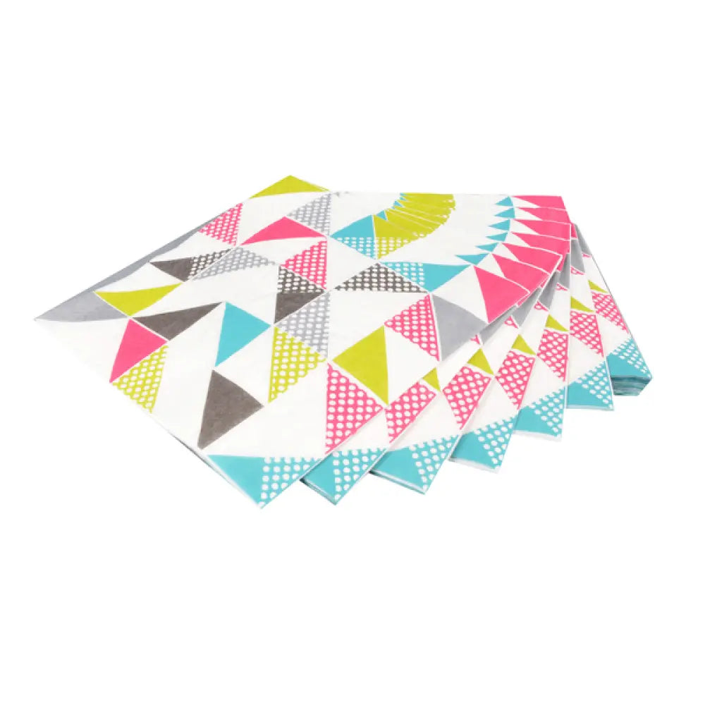 20 Serviettes en Papier 33x33cm - ORIGAMI