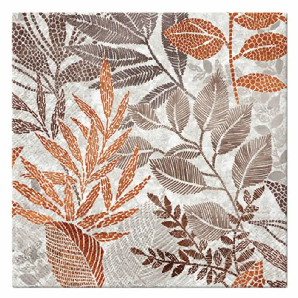 20 Serviettes en Papier 33x33cm - FEUILLAGE AUTOMNAL