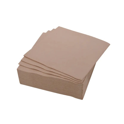 40 Serviettes en Papier 2 plis - 38x38cm / Kraft