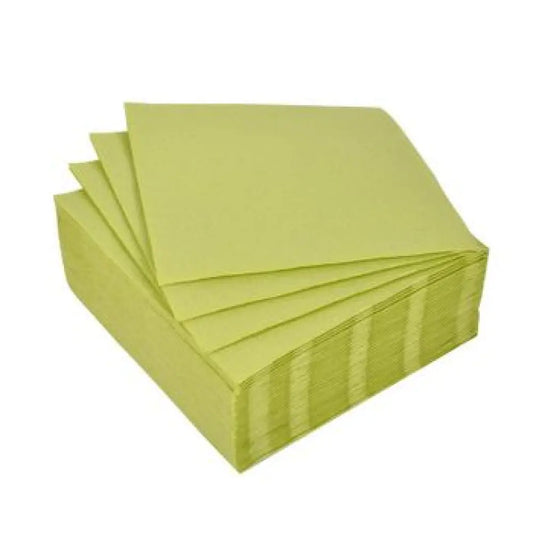 40 Serviettes en Papier 2 plis - 38x38cm / Tilleul