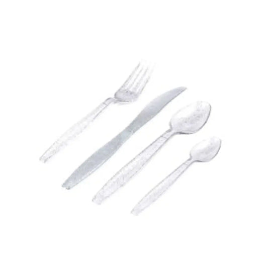 Ménagères 6 Fourchettes + 6 Couteaux + 6 Cuillères + 6 Petites Cuillères - ARGENT