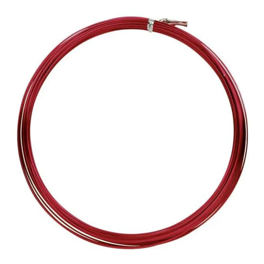 Fil Métal Décoratif 1,5mmx5m - Rouge