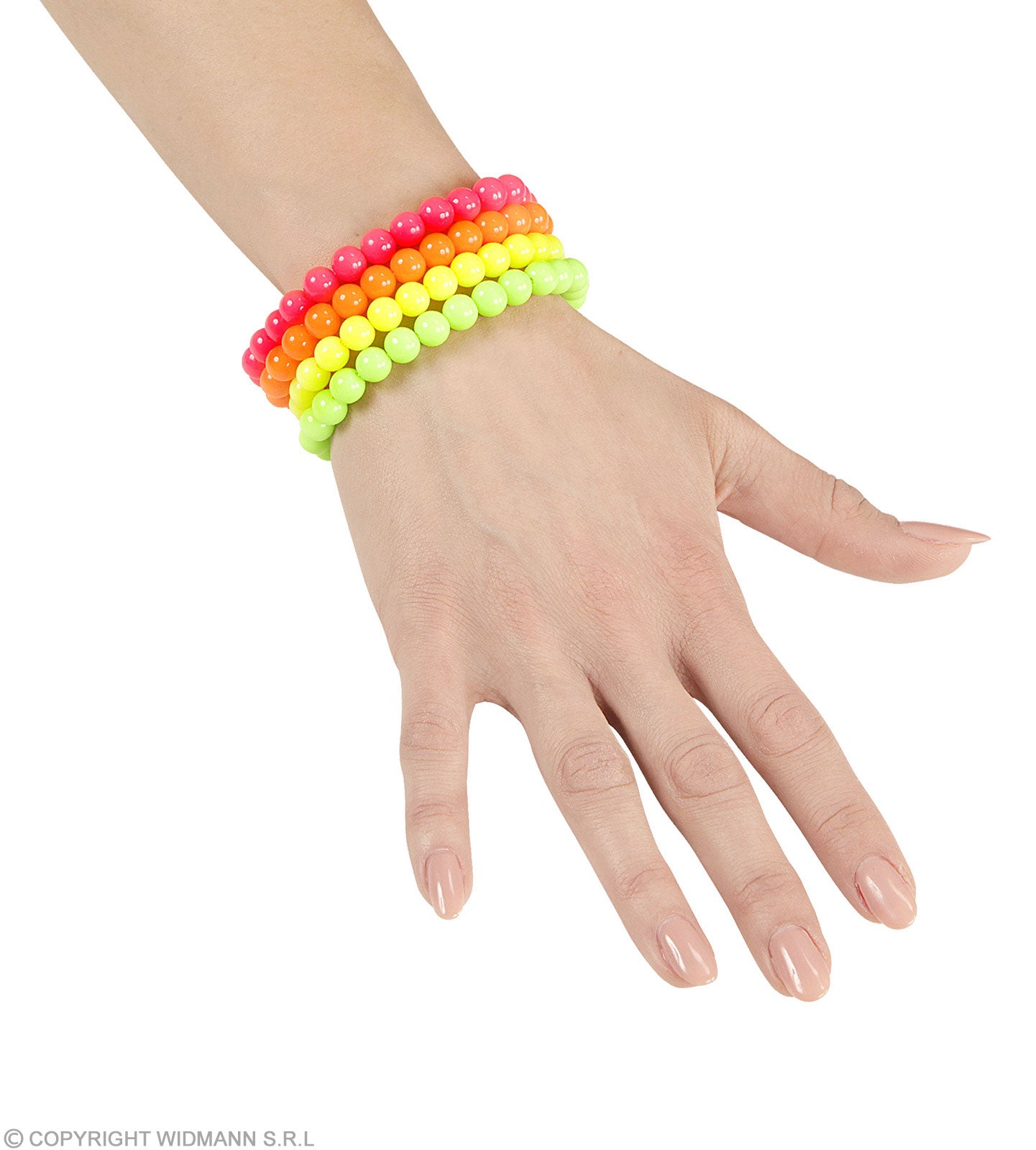 Set de "4 BRACELETS EN PERLES MULTICOLORES"