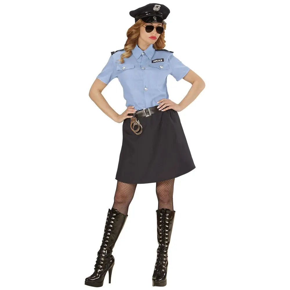 Costume Femme Policière - S