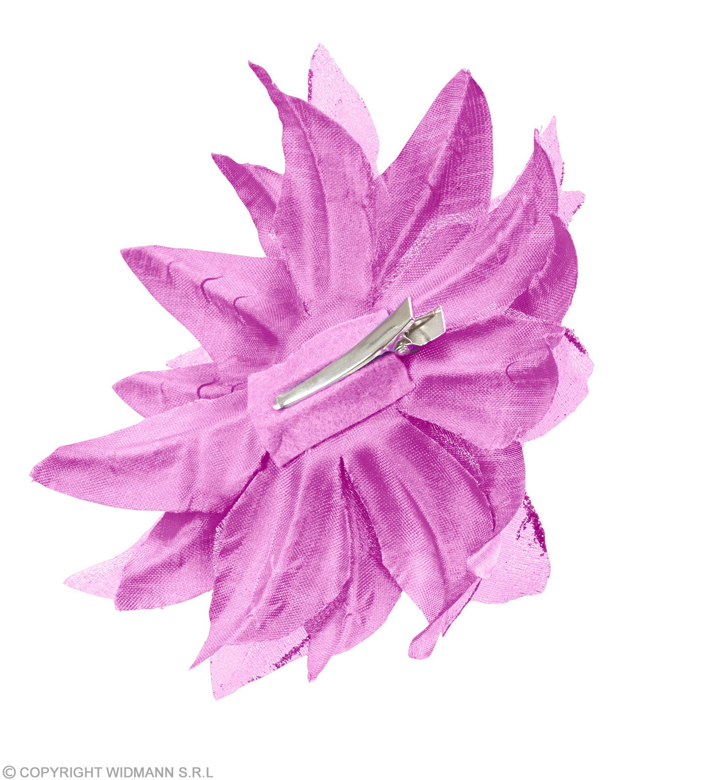 Clip pour cheveux fleur lilas brillante