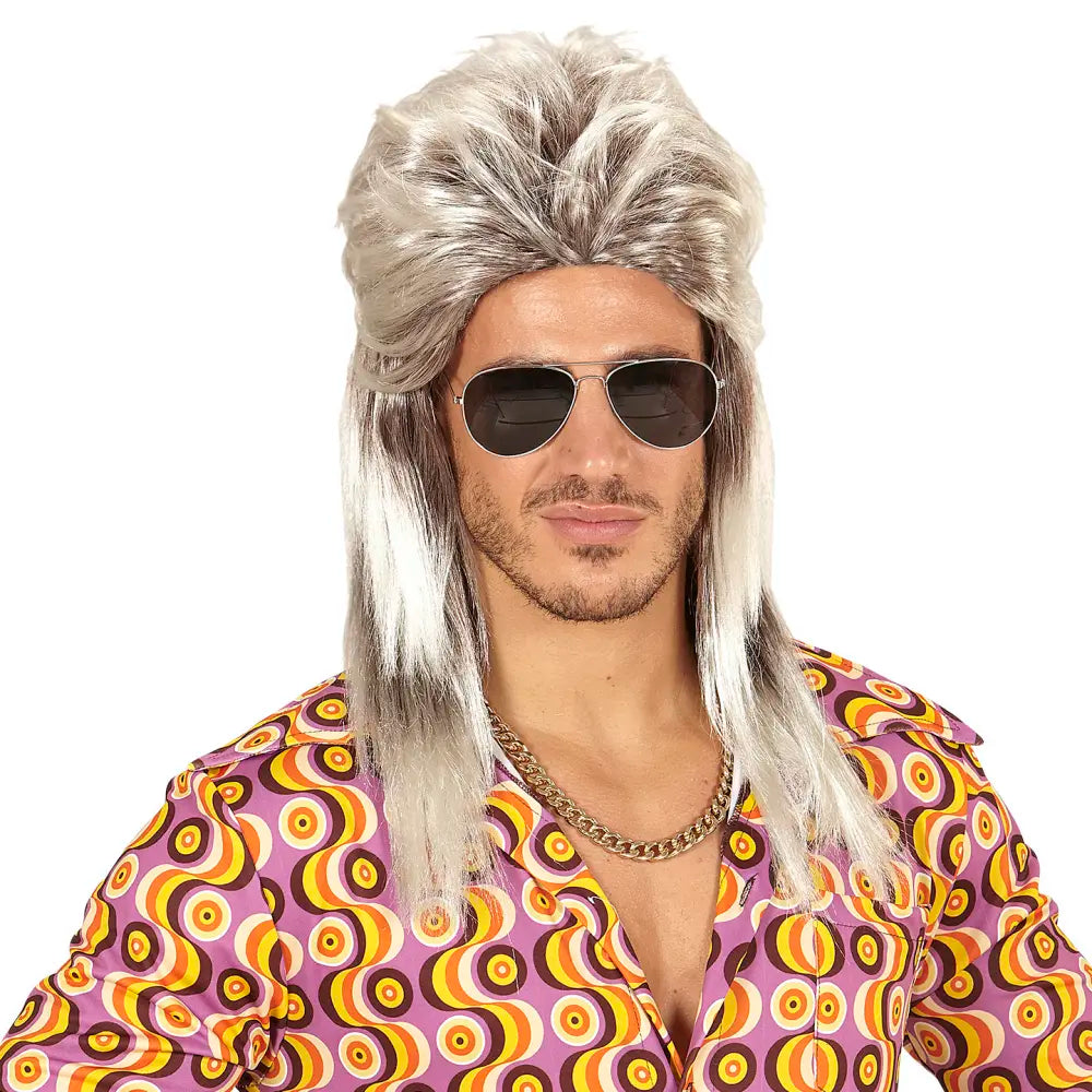 Perruque Vokuhila Blonde