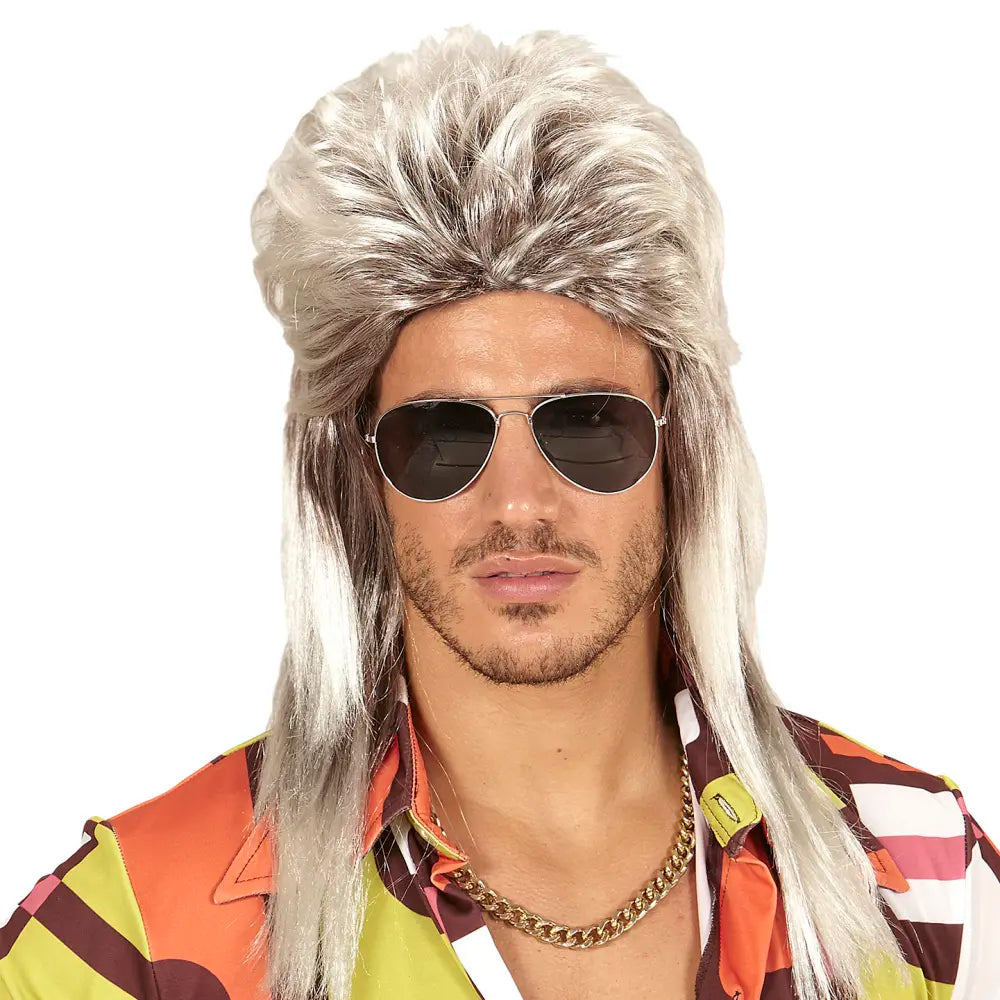 Perruque Vokuhila Blonde