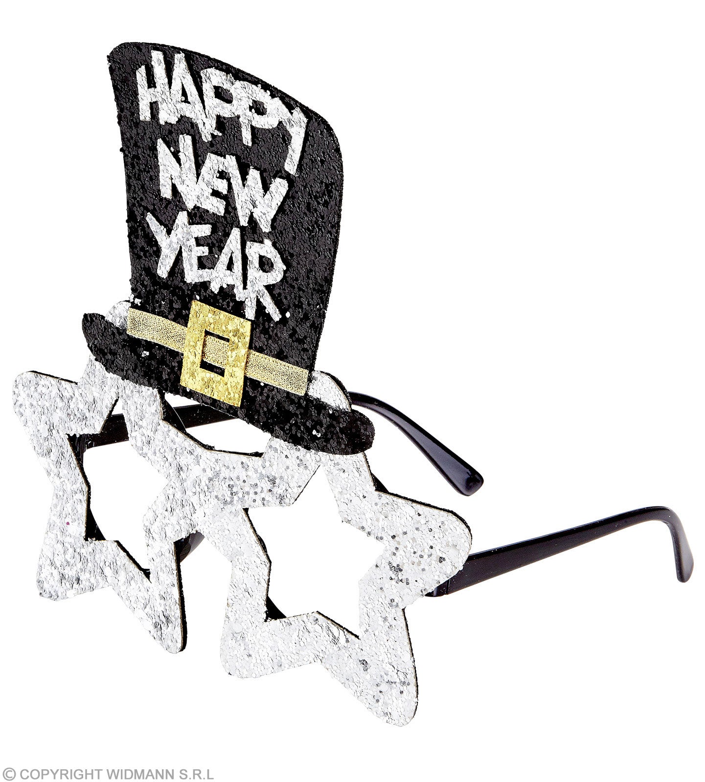 LUNETTES ARGENT HAPPY NEW YEAR