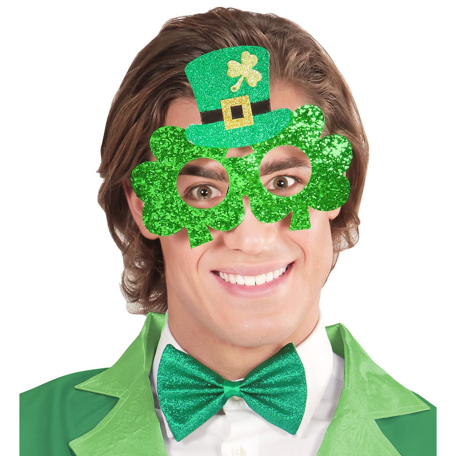 Lunettes Trèfles à Paillettes - St Patrick