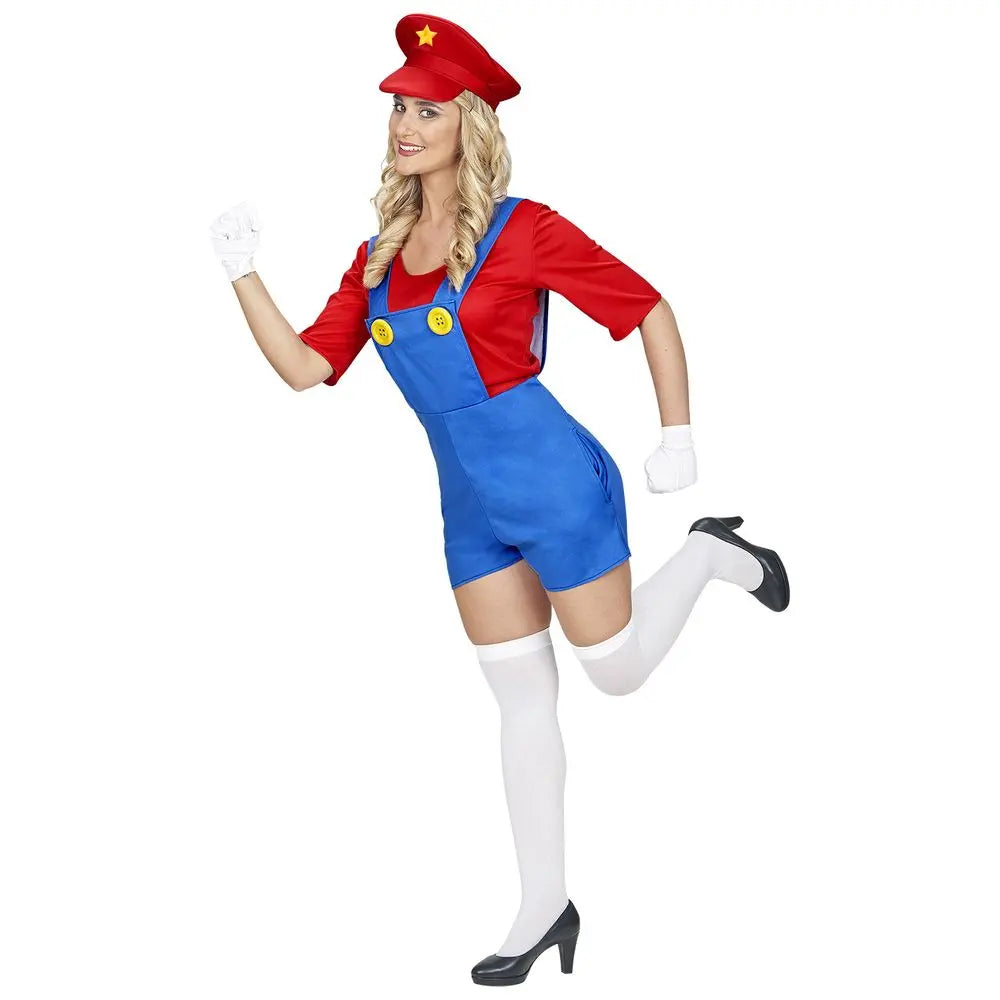 Costume Femme Mario Super - XL