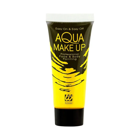 Maquillage Jaune Fluo - Néon - Tube 30 ml