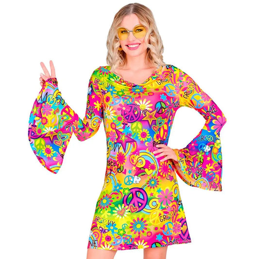 Costume Femme ''THE 60s FASHION - peace & love'' - L