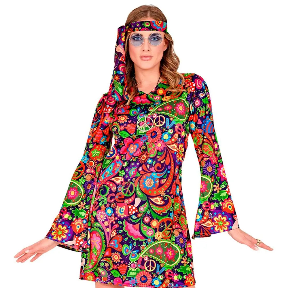 Costume Femme Hippie Girl - XS