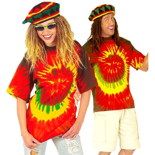 Costume Adulte ''Tie Dye'' Tshirt - XL