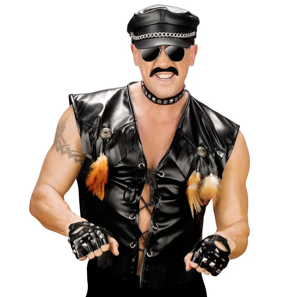 Veste Adulte Rocker Biker Cowboy - M/L