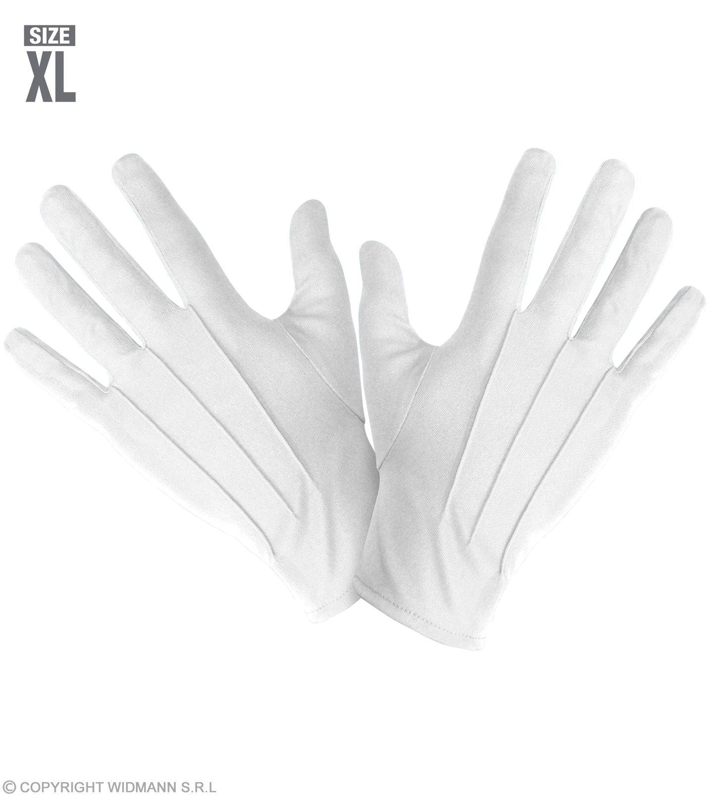 GANTS BLANCS Taille XL