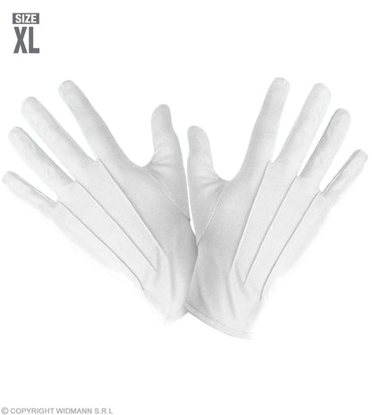 GANTS BLANCS Taille XL